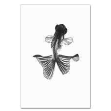 Notebooks A5 with print Art Of Fish -