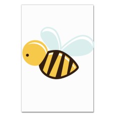 Notebooks A5 with print Cute Bee -