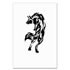 Notebooks A5 with print Wolf Like Tattoo -