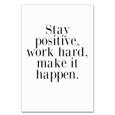 Notebooks A5 with print Stay, Work, Make -