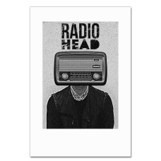 Notebooks A5 with print Radiohead -