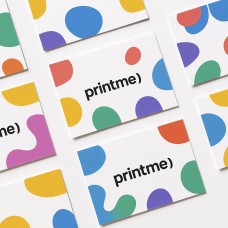 Offset printing of business cards 50x90mm 1000 pcs