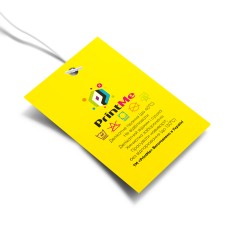 Offset printing of tags 45x50mm Glossy 250 g/m²