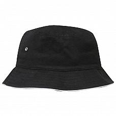 Панама з принтом - M/L чорна