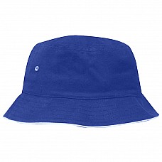 Панама з принтом - L/XL синя