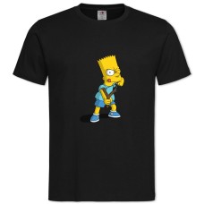 TThe Simpsons Bart Simpson -shirt with Print The Simpsons Bart Simpson - 2XL black