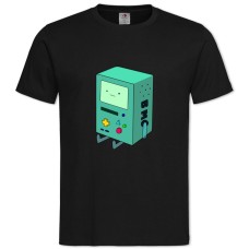 TAdventure Time Beemo -shirt with Print Adventure Time Beemo - 2XL black