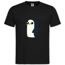 TAdventure Time Penguin -shirt with Print Adventure Time Penguin - 2XL black