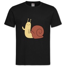 TAdventure Time Snail -shirt with Print Adventure Time Snail - 2XL black