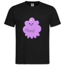 TAdventure Time Lumpy Space Princess -shirt with Print Adventure Time Lumpy Space Princess - 2XL black