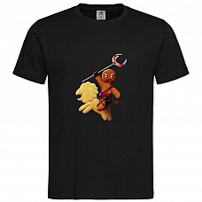 Футболка с принтом Шрек Печенька - 2XL черная