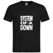 TSystem Of A Down -shirt with Print System Of A Down - 2XL black