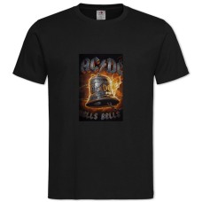 Футболка с принтом Эйсидиси 2 - 2XL черная