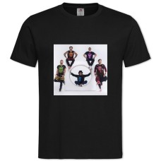 Футболка с принтом Козак Систем 2 - 2XL черная