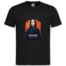 Футболка с принтом Хардкисс - 2XL черная