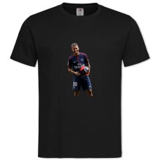 Футболка з принтом Неймар - 2XL чорна