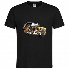TSkeleton Avto 13 -shirt with Print Skeleton Avto 13 - 2XL black