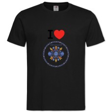 Футболка с принтом Хмельницкий - 2XL черная
