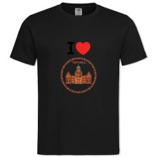 Футболка с принтом Черновцы - 2XL черная