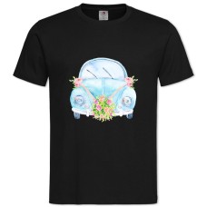 TWedding Car -shirt with Print Wedding Car - 2XL black