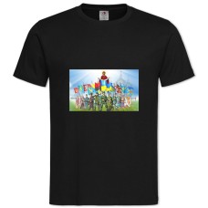 TWarriors Regions Of Ukraine -shirt with Print Warriors Regions Of Ukraine - 2XL black