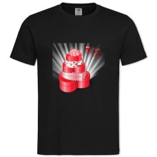 TValentine's Day Gifts Hearts -shirt with Print Valentine's Day Gifts Hearts - 2XL black