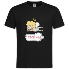 TAngel Day Cloud Angel -shirt with Print Angel Day Cloud Angel - 2XL black