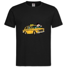 TTaxi Driver Day Angry Taxi Driver -shirt with Print Taxi Driver Day Angry Taxi Driver - 2XL black