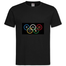 Футболка з принтом Кіберспорт Ігри - 2XL чорна