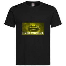 Футболка с принтом Киберспорт Геймпад И Рука - 2XL черная