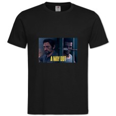 TA Way Out Of The Game Episode 5 -shirt with Print A Way Out Of The Game Episode 5 - 2XL black