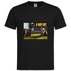 TA Way Out Of The Game Episode 6 -shirt with Print A Way Out Of The Game Episode 6 - 2XL black