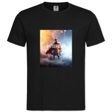 TSoldier With A Pistol And A Rifle -shirt with Print Soldier With A Pistol And A Rifle - 2XL black