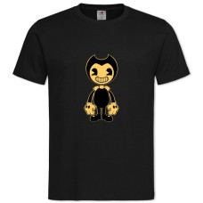 Футболка с принтом Бенди - 2XL черная