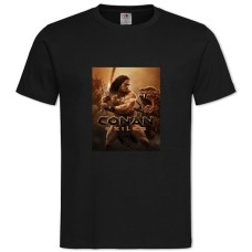 TConan And The Beast -shirt with Print Conan And The Beast - 2XL black