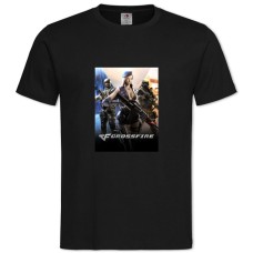 TThree Soldiers -shirt with Print Three Soldiers - 2XL black
