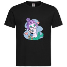 TCuphead And Cala Maria -shirt with Print Cuphead And Cala Maria - 2XL black