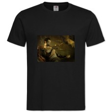 Футболка с принтом Деус Ех Отдых - 2XL черная