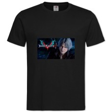 Футболка с принтом Девил Мей Край 5 - 2XL черная