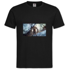 Футболка с принтом Элекс Обложка - 2XL черная