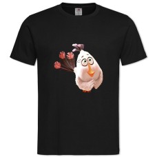 TAngry Birds Cute Bird -shirt with Print Angry Birds Cute Bird - 2XL black