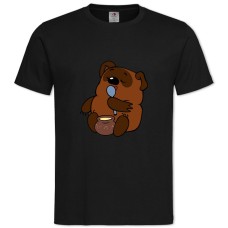 TWinnie The Pooh Sweet Tooth -shirt with Print Winnie The Pooh Sweet Tooth - 2XL black