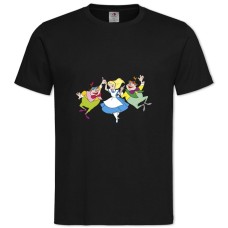 TAlice In Wonderland And Friends -shirt with Print Alice In Wonderland And Friends - 2XL black