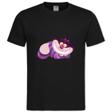 TAlice In Wonderland Cheshire Cat Print -shirt with Print Alice In Wonderland Cheshire Cat Print - 2XL black