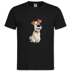 TThe Secret Life Of Pets Max Dog -shirt with Print The Secret Life Of Pets Max Dog - 2XL black