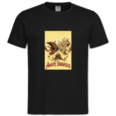 TAngry Beavers Theme -shirt with Print Angry Beavers Theme - 2XL black