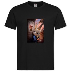 TZootopia Judy Laverne Hopps -shirt with Print Zootopia Judy Laverne Hopps - 2XL black