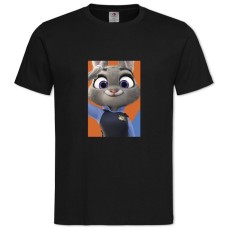 TZootopia Judy Hopps -shirt with Print Zootopia Judy Hopps - 2XL black