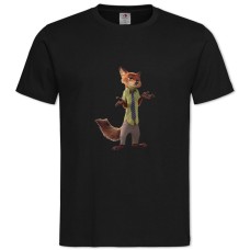 TZootopia Nick -shirt with Print Zootopia Nick - 2XL black