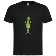 Футболка с принтом Гринч Главный Герой - 2XL черная